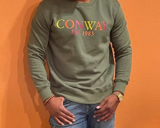 Green Conway sweater